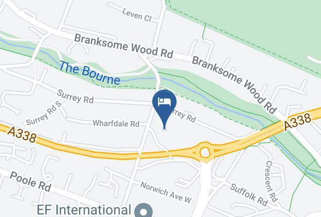Bournemouth - Laguna Hotel Maps