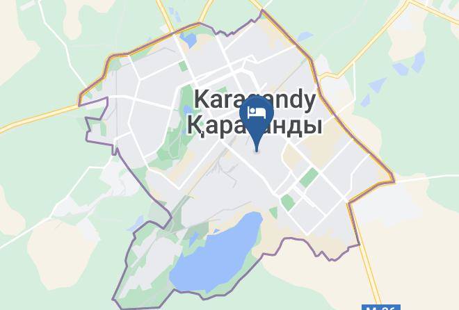 Karaganda - Laguna Hotel Maps