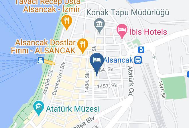 Konak - Laguna Otel Pansiyon Maps