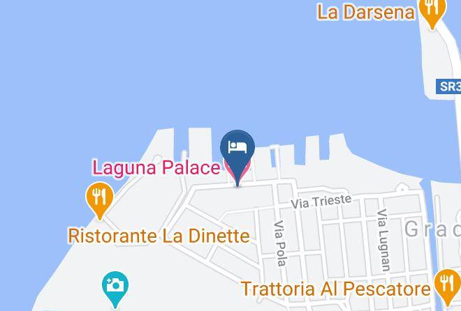Gorizia - Laguna Palace Hotel Maps