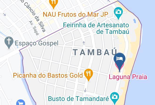 Joao Pessoa - Laguna Praia Hotel Maps