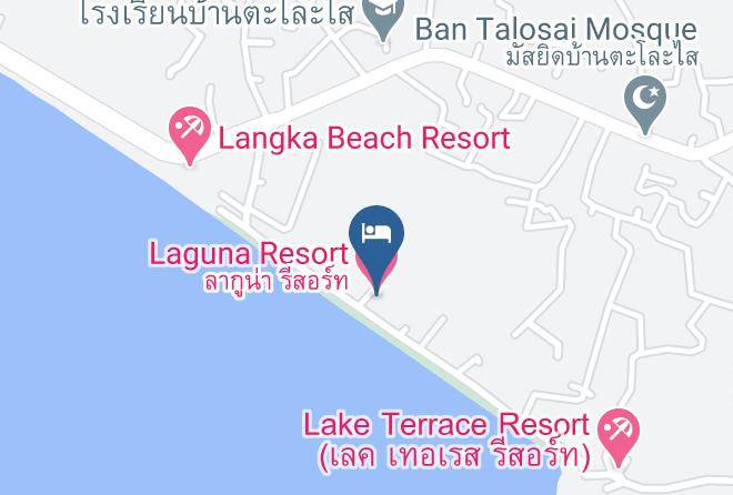 Amphoe La Ngu - Laguna Resort Maps