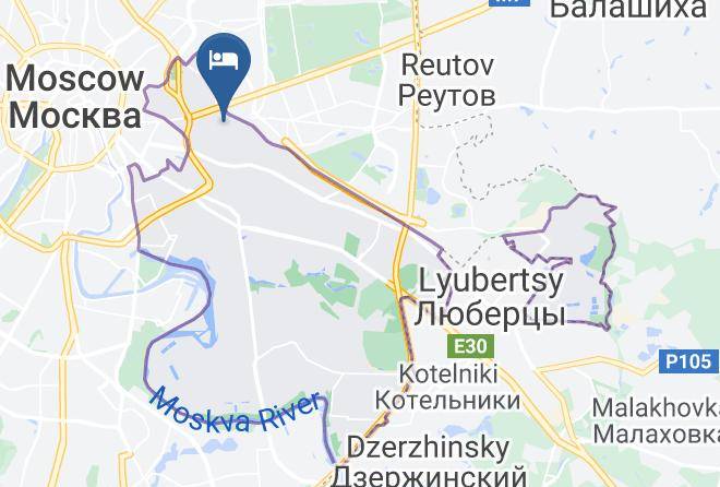 Moscow - Laguna Sauna Maps
