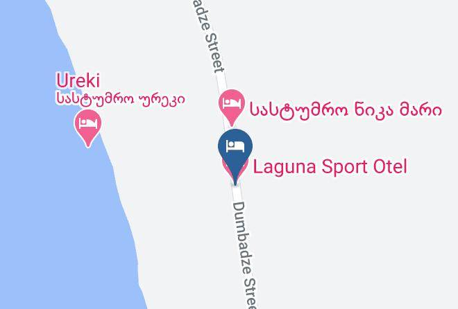 Georgia - Laguna Sport Otel Maps