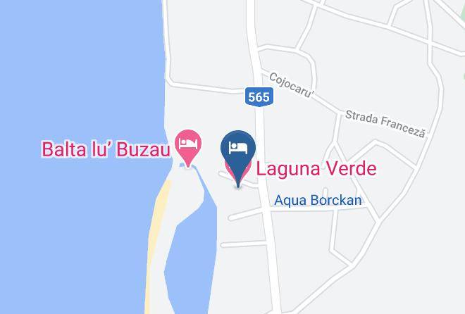 Burila Mare - Laguna Verde Maps