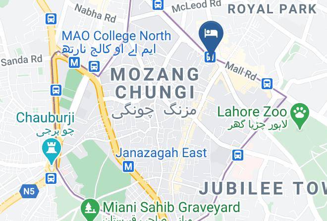 Islamabad - Lahore Backpackers Maps