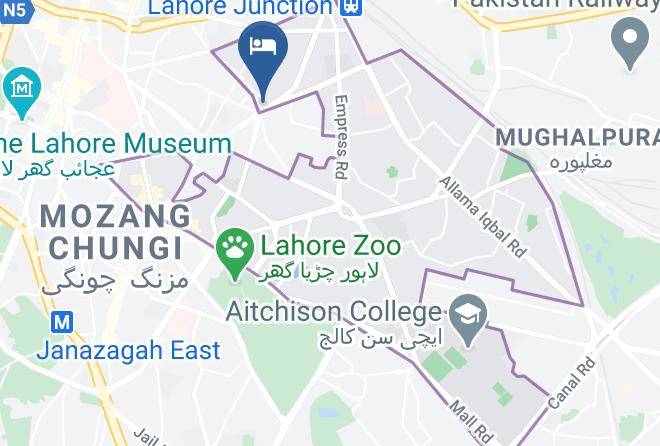 Islamabad - Lahore Hotel Maps