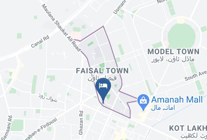 Islamabad - Lahore Hotel Super 7 Maps