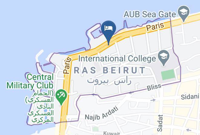 Beyrouth - Lahoya Suites Maps