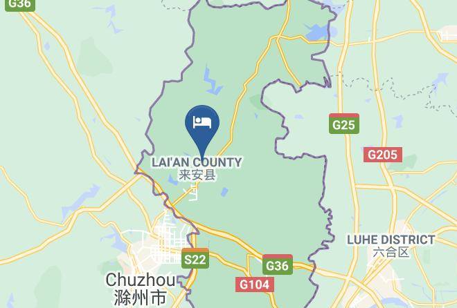 Lai An Party School Hotel Map