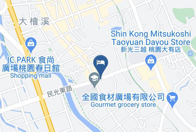 Lai Sing Garden Motel Map - Taoyuan City - Taoyuan District