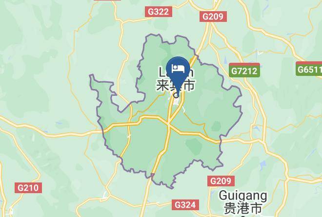 Laibin Grand Hotel Map