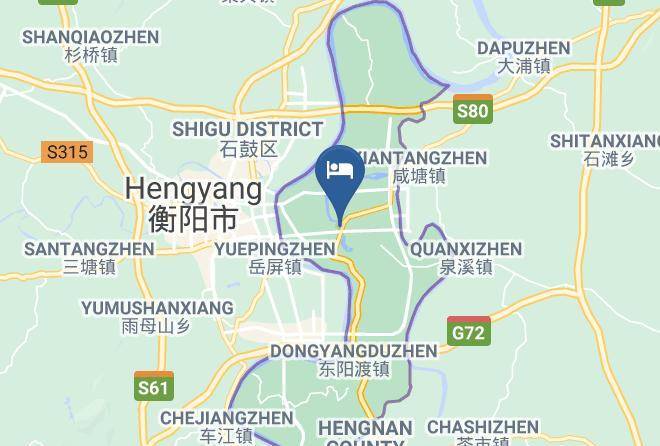 Hengyang - Laibor International Hotel Maps