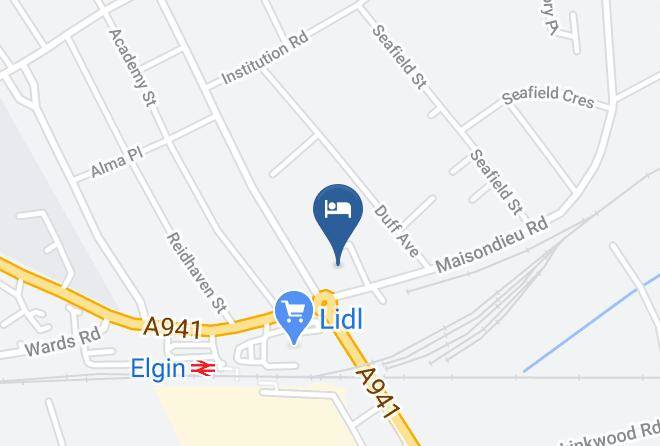 Laichmoray Hotel Map