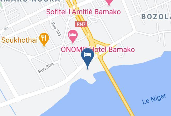 Bamako - Laico Hotel El Farouk Bamako Hotel Maps