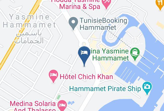 Tunisia - Laico Yasmine Hammamet Maps