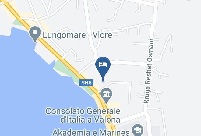 Vlore - Laid Hotel Maps