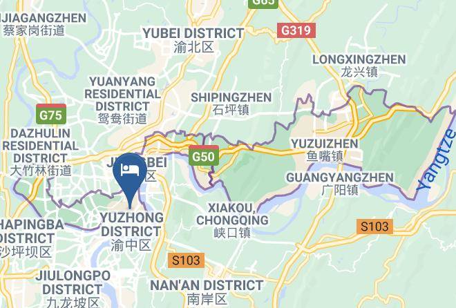 Jiangbei District - Laijie Hotel Maps