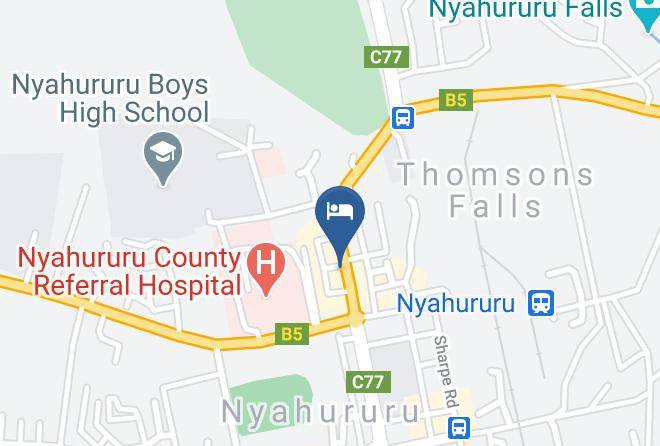 Nyandarua - Laikipia Comfort Hotel Maps