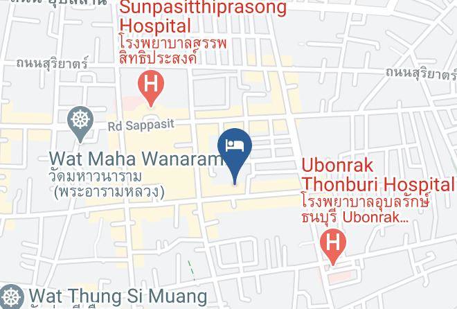 Amphoe Mueang Ubon Ratchathani - Laithong Maps