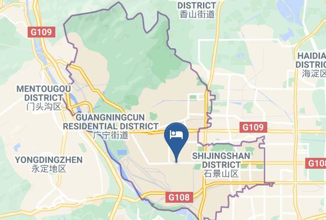 Shijingshan District - Laiya Commercial Hotel Maps