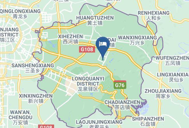 Chengdu - Laiyi Hotel Maps