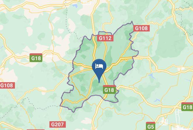 Baoding - Laiyuan Baishi Mountain Peak Shangyunjian Hotel Maps