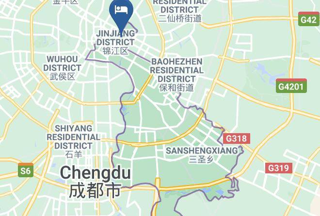 Chengdu - Laizhu Xingchen Hotel Maps