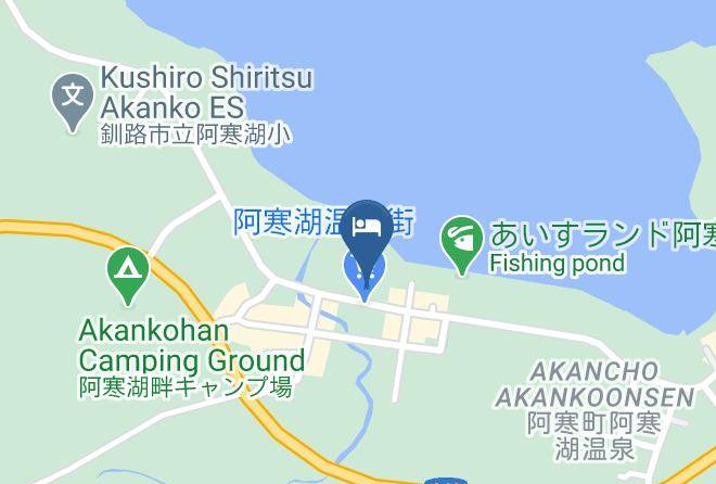 Kushiro City - Lake Akan Tsuruga Wings Maps