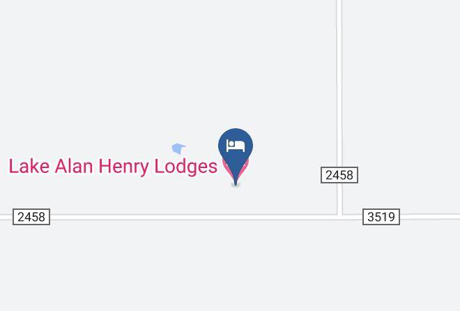 Lake Alan Henry Lodges Map