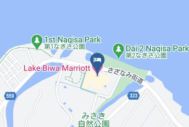 Moriyama City - Lake Biwa Marriott Hotel Maps