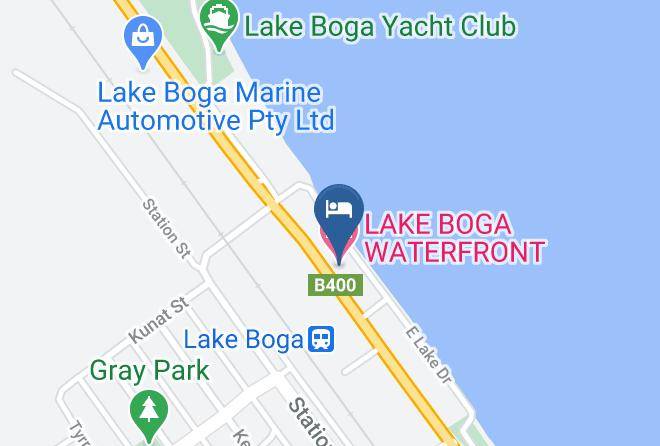 Lake Boga Waterfront Map