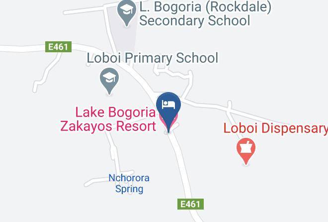 Baringo - Lake Bogoria Zakayos Resort Maps