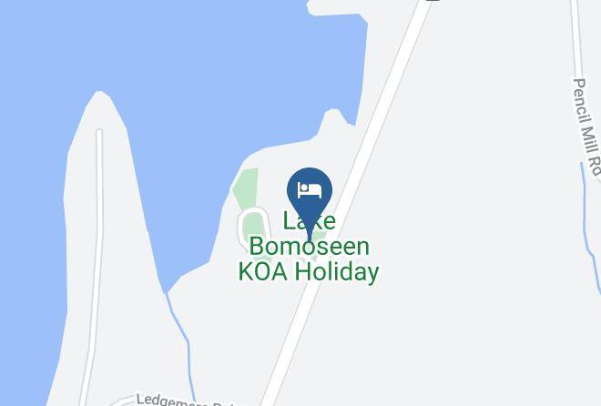 Rutland - Lake Bomoseen Koa Holiday Maps