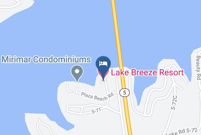 Camden - Lake Breeze Resort Maps