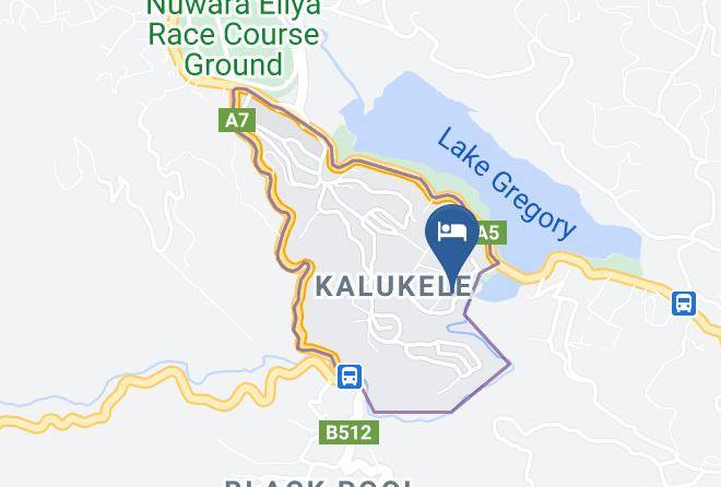 Kandy - Lake Breeze Restaurant Maps