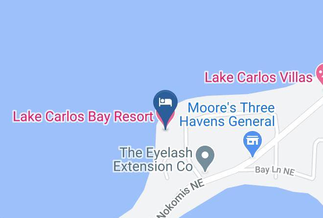 Douglas - Lake Carlos Bay Resort Maps