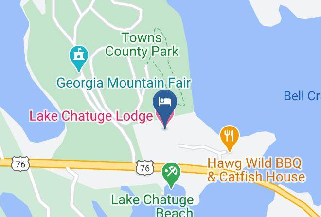 Towns - Lake Chatuge Lodge Maps