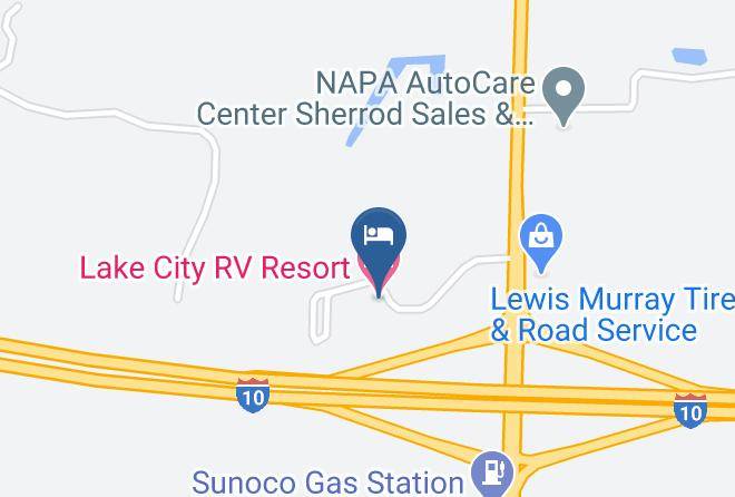 Lake City Rv Resort Map