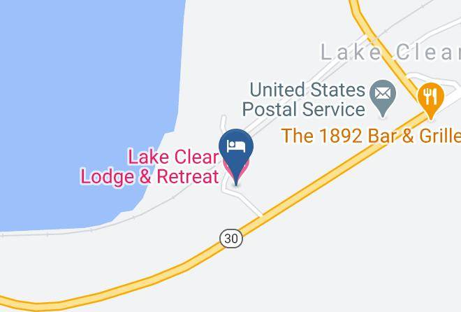 Franklin - Lake Clear Lodge & Retreat Maps