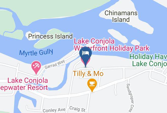 Shoalhaven - Lake Conjola Waterfront Holiday Park Maps