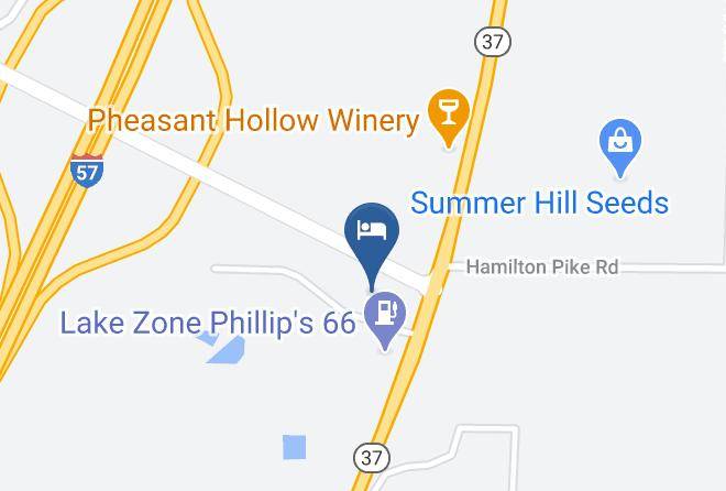 Franklin - Lake Cove Hotel Now Surestay By Best Western Maps