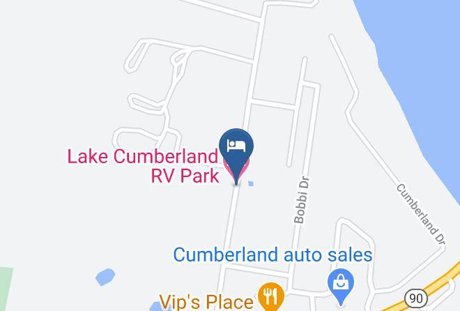 Pulaski - Lake Cumberland Rv Park Maps
