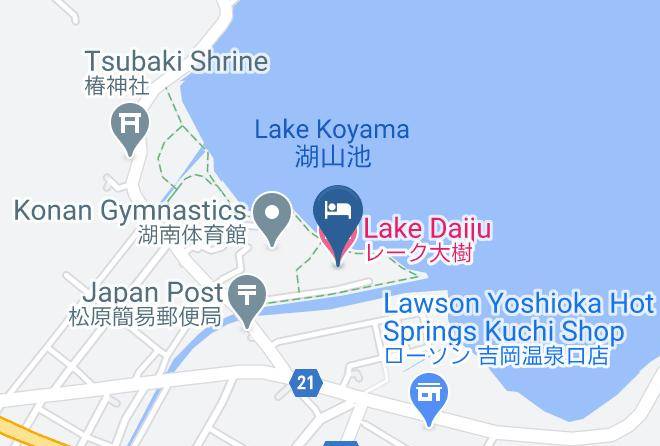 Tottori City - Lake Daiju Maps