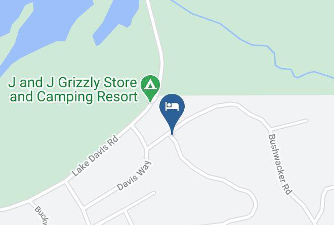Plumas - Lake Davis Cabins Maps