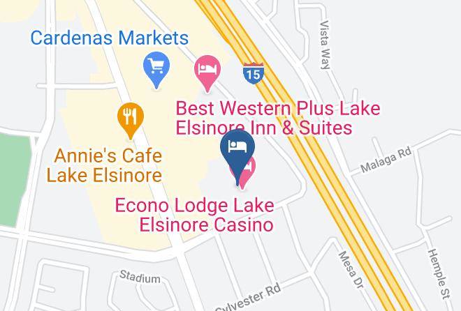 Riverside - Lake Elsinore Hotel & Casino Maps