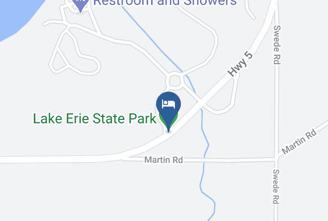 Chautauqua - Lake Erie State Park Maps