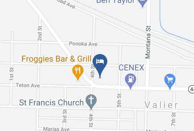 Pondera - Lake Frances Inn Maps