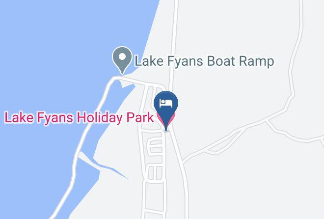 Northern Grampians - Lake Fyans Holiday Park Maps