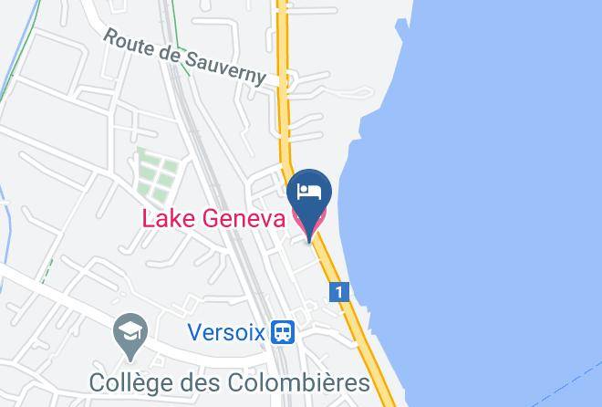 Lake Geneva Hotel Map